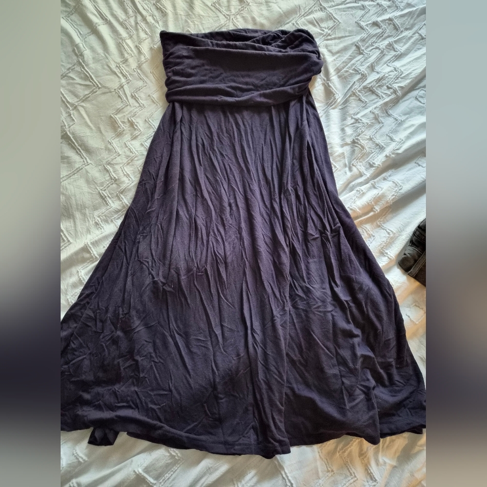 INC International Concepts Skirt in Navy Blue